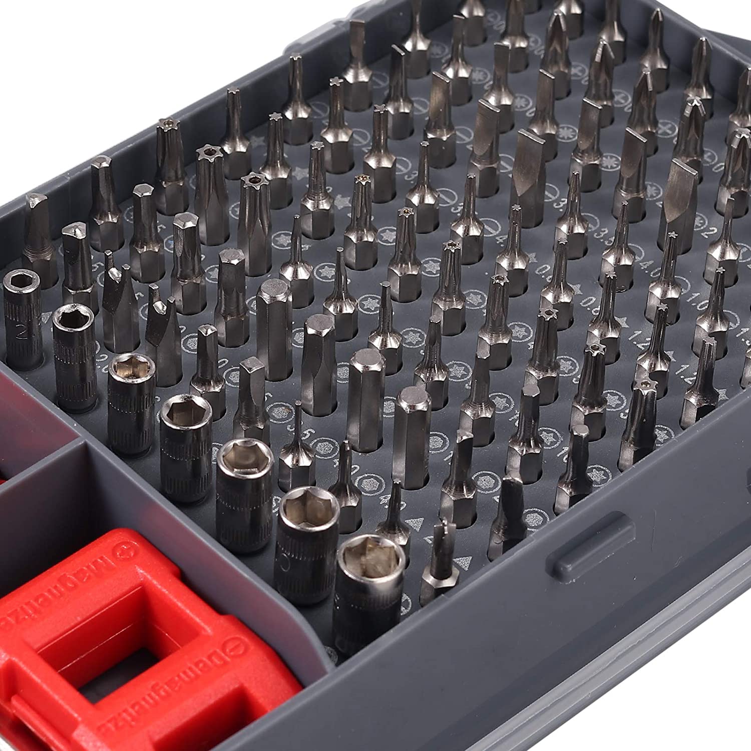 VinTeam Screwdriver Set 115 in 1 Precision Screwdriver Repair Tool Kit Magnetic Professional Removable Tool for iPhone X, 8, 7/ Cellphone/Computer/Tablet/Game Console/Electronic etc