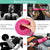 VINTEAM Barbell Pad Set for Squats Hip Thrusts Upgraded Bar Neck Pads Workout Foam Weightlifting Cushion with 2 Gym Ankle Straps 2 Hip Resistance Bands Fits Standard Olympic Bars with a Carry Bag