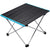 VINTEAM Portable Camping Table, Ultralight Aluminum Folding Picnic Table with Carrying Bag for Outdoor, Camping, Picnic, BBQ, Beach, Finishing (Small)