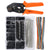 VinTeam Crimping Tool Kit Dupont Ratcheting Crimper Plier Set with 1550 Dupont Connectors Male/Female Pin 0.1-1.0mm? for 2.54/3.96mm KF2510 Connector 28-18AWG